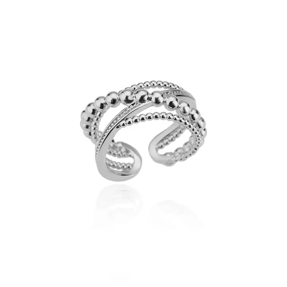 Stainless Steel Rings for Women Aesthetic Heart Gold Color Wedding Ring Vintage Waterproof Wedding Jewelry Prom Accessories Gift